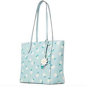 ♠️Kate Spade♠️ Dana Dancing Aster Daisy Flower Tote with matching bifold wallet!
